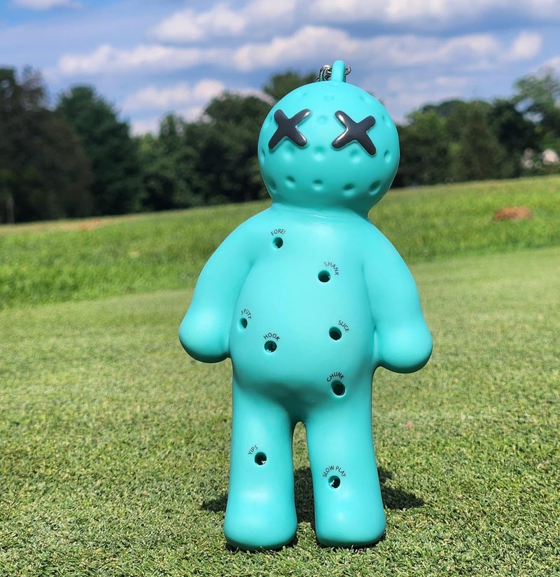 Voodoo Golf Ball Tee Holder | Novelty Keychain Accessory for Bag | Gifts for Men | Fits 3 1/4, 2 3/4, 1 1/2 Tees - Image 3